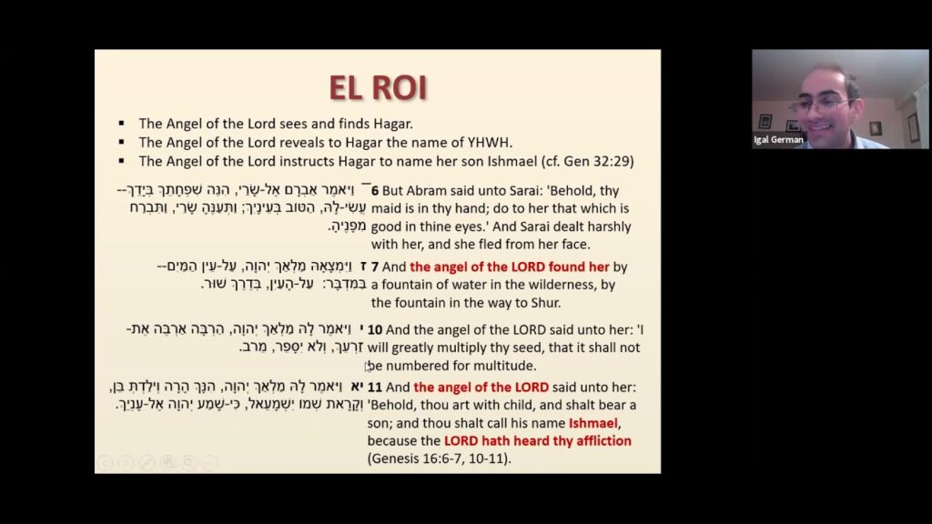 DO YOU KNOW THE GOD OF HAGAR?