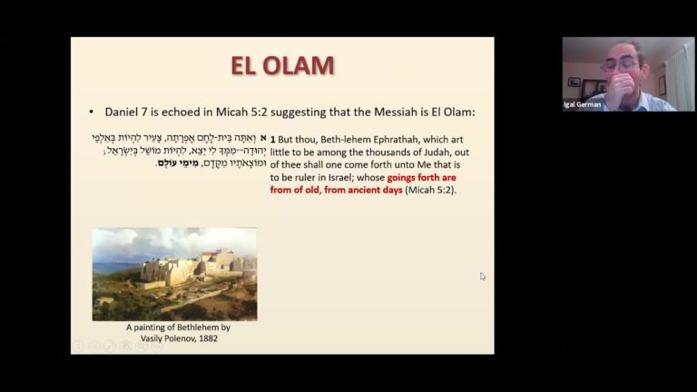 THE ETERNAL GOD OF ISRAEL IN BIBLE PROPHECY